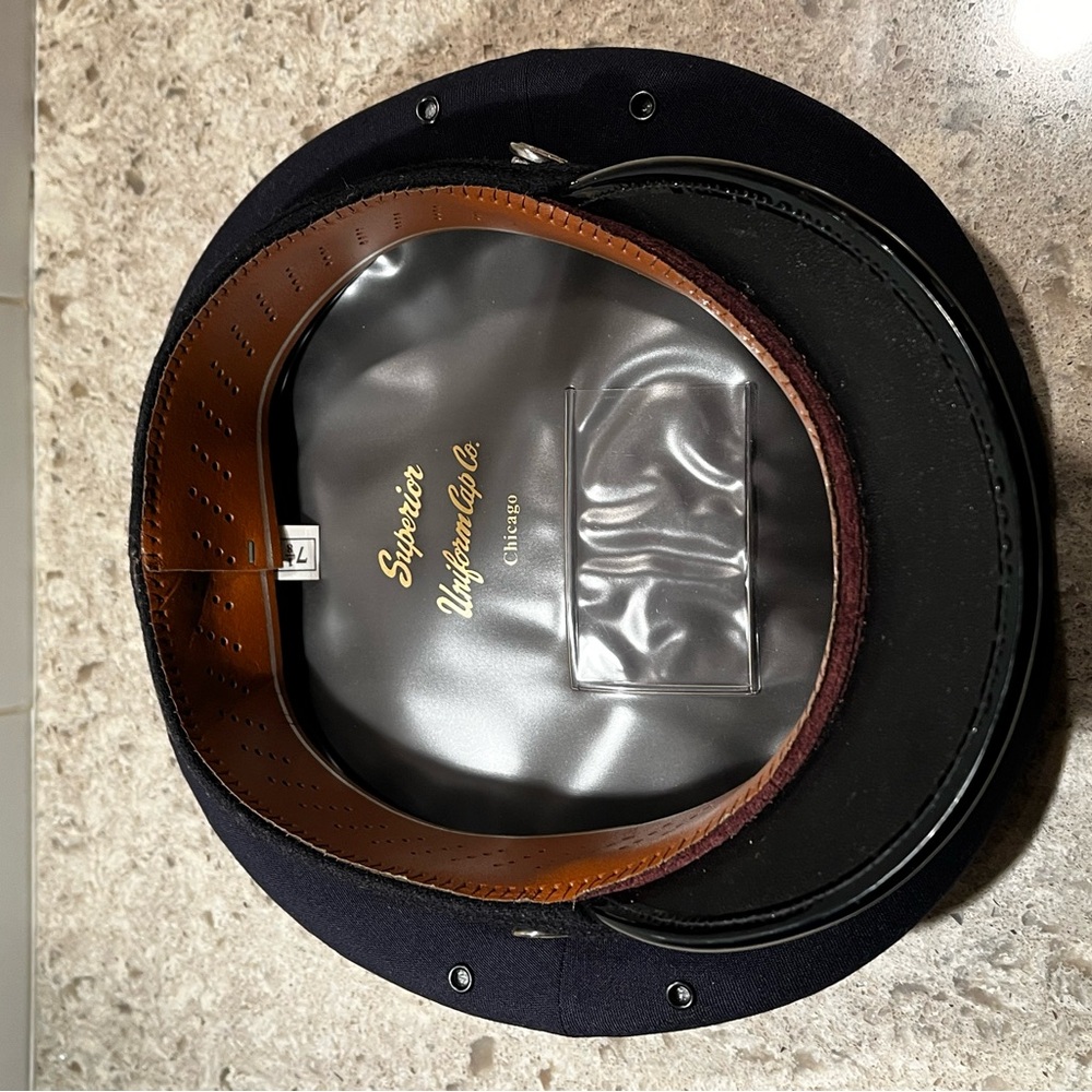 NWOT~Captain 👨‍✈️ Pilot Hat Size 7 1/8 - Picture 6 of 14